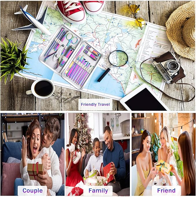 2024 rainbow manicure kits 18