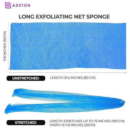 Adeton african net sponge, exfoliating