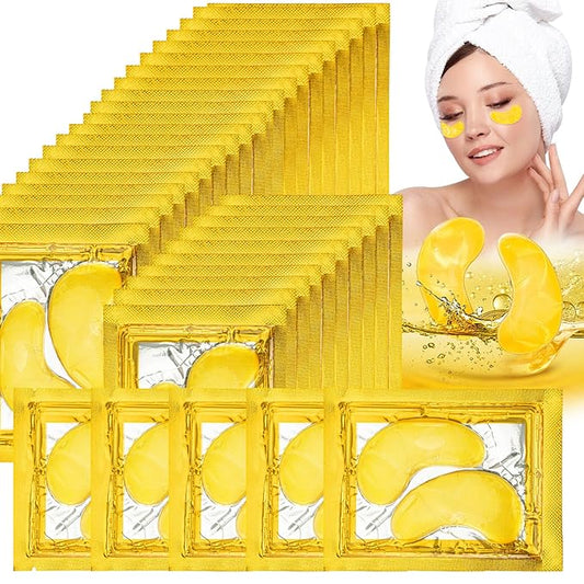 Gold under eye patches -