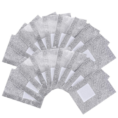 BTYMS 400 Pcs Gel Nail Polish Remover Wraps Nail Foil Wraps Soak Off Cotton Pads Lint Free Finger Nail Wipes