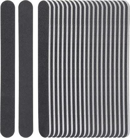 50 Pcs Nail Files for Acrylic Nails 100/180 Grit Double Sides Fingernail Files Professional Manicure Tools for Home Salon