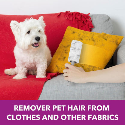 Extra Sticky Lint Roller Refills Only, 660 Easy-Tear Sheets for 3.9"-4" Lint Rollers with 1.5" Inner Diameter - Superior Cleanliness for Clothes