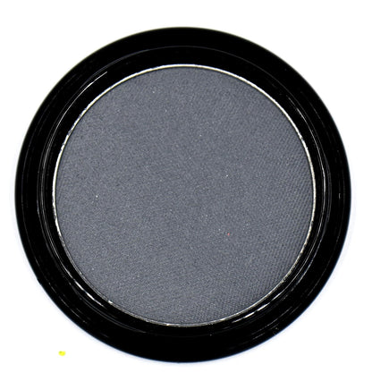 Navy Blue Grey Gray Silver Matte Opaque Vegan Pressed Powder Single Eyeshadow; Talc, Paraben & Cruelty Free