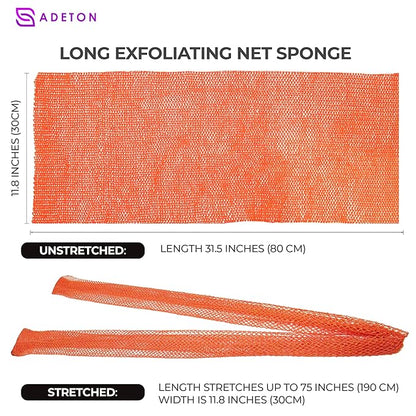 Adeton african net sponge, exfoliating