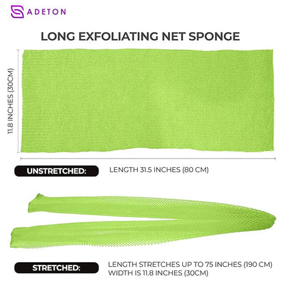 Adeton african net sponge, exfoliating