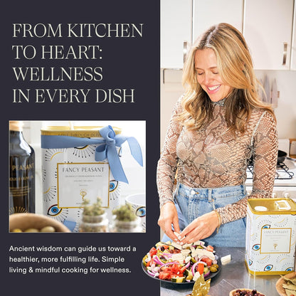 Fancy Peasant Everything Olive Oil, 1L Tin of Greek Extra Virgin Olive Oil, Polyphenol Rich EVOO with Olives from Greece