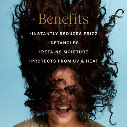 JVN Complete Leave-In Conditioning Mist, Frizz-Free Hydration Spray, UV Protection, Vegan Formula, Sulfate-Free, Travel Size, 2 Fluid Ounces