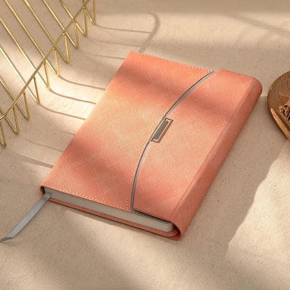 CAGIE Journal Notebook for Women with Magnetic Flap Closure, 256 Pages 100 GSM Elegant Lined Journals for Writing, A5 Hardcover Journal for Note Taking, Gifts Diary for Women, 5.9x8.5In, Pink