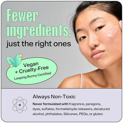 Bubble Skincare Break Even Balancing Face Toner - Gentle Exfoliating Toner & Pore Minimizer for Normal to Oily Skin Types - Skin Care Formulated with Green Tea Extract and Niacinamide (100ml)