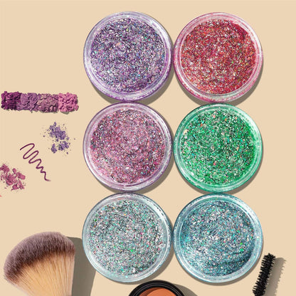 Eternal Moment 36 Pack 3 OZ Plastic Jars Round Clear Cosmetic Container Jars with Lids, Perfect for Lotion, Cream, Ointments, Makeup, Eye Shadow, Rhinestone, Samples, Pot, Travel Storage