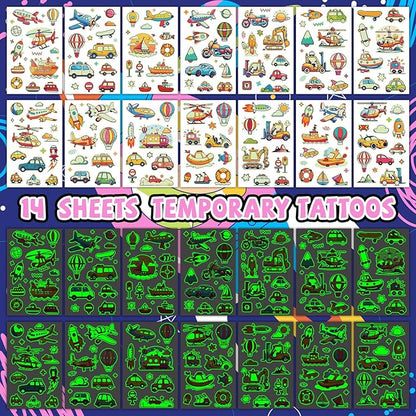 140+ styles luminous kids tattoos,