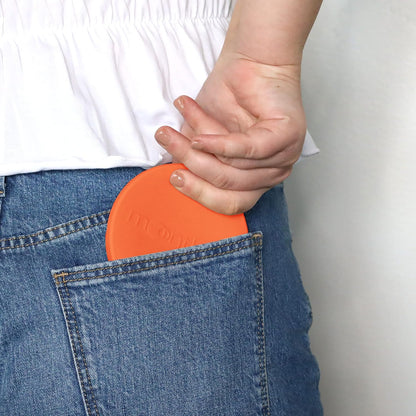 Menstrual Cup Sterilizer, Period Disc Cleaner, Period Cup or Menstrual Disk Travel Wash Case, Multi-Use Shaker for Cleaning or Storage Container, Reusable Menstral Sanitizer (Coral)