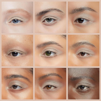 Shiny Warm Sand Beige Taupe Nude Natural Tone Satin Finish Pressed Powder Single Vegan Eyeshadow; Talc, Paraben & Cruelty Free