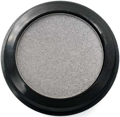 Platinum Silver Shimmering Gray Grey Pewter Pressed Powder Single Vegan Eyeshadow; Talc, Paraben & Cruelty Free