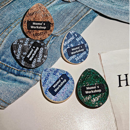 Mini Denim Makeup Sponge Set, Multi-Use Mini Makeup Blenders Sponge for Liquid/Cream/Concealer/Blush/Highlighter, Perfect for Detail Work & Travel,5PCS Mini Concealer Puffs with Storage Case