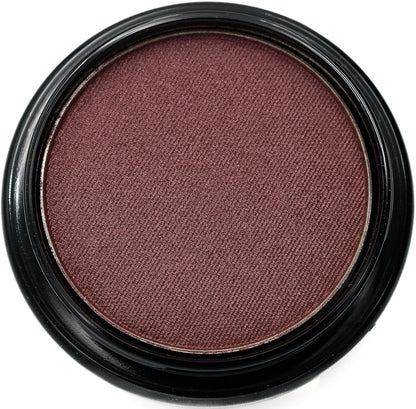 Wine Deep Purple Red Shimmer Pressed Powder Single Vegan Eyeshadow; Talc, Paraben & Cruelty Free