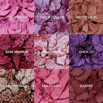 ColourPop Eyeshadow Palette - Eye Makeup Palette with Matte, Metallic, Matte Sparkle & Glitter Finishes - High-Pigment Eye Makeup with a Long-Wearing Formula - It's My Pleasure (0.3 oz)